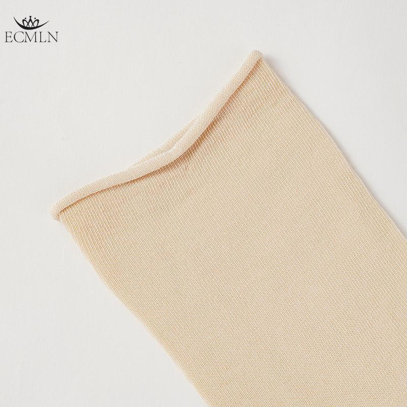 Women's Cotton Spring and Autumn Pure Color Simple Essential Anti Odor College Style Summer Breathable Socks