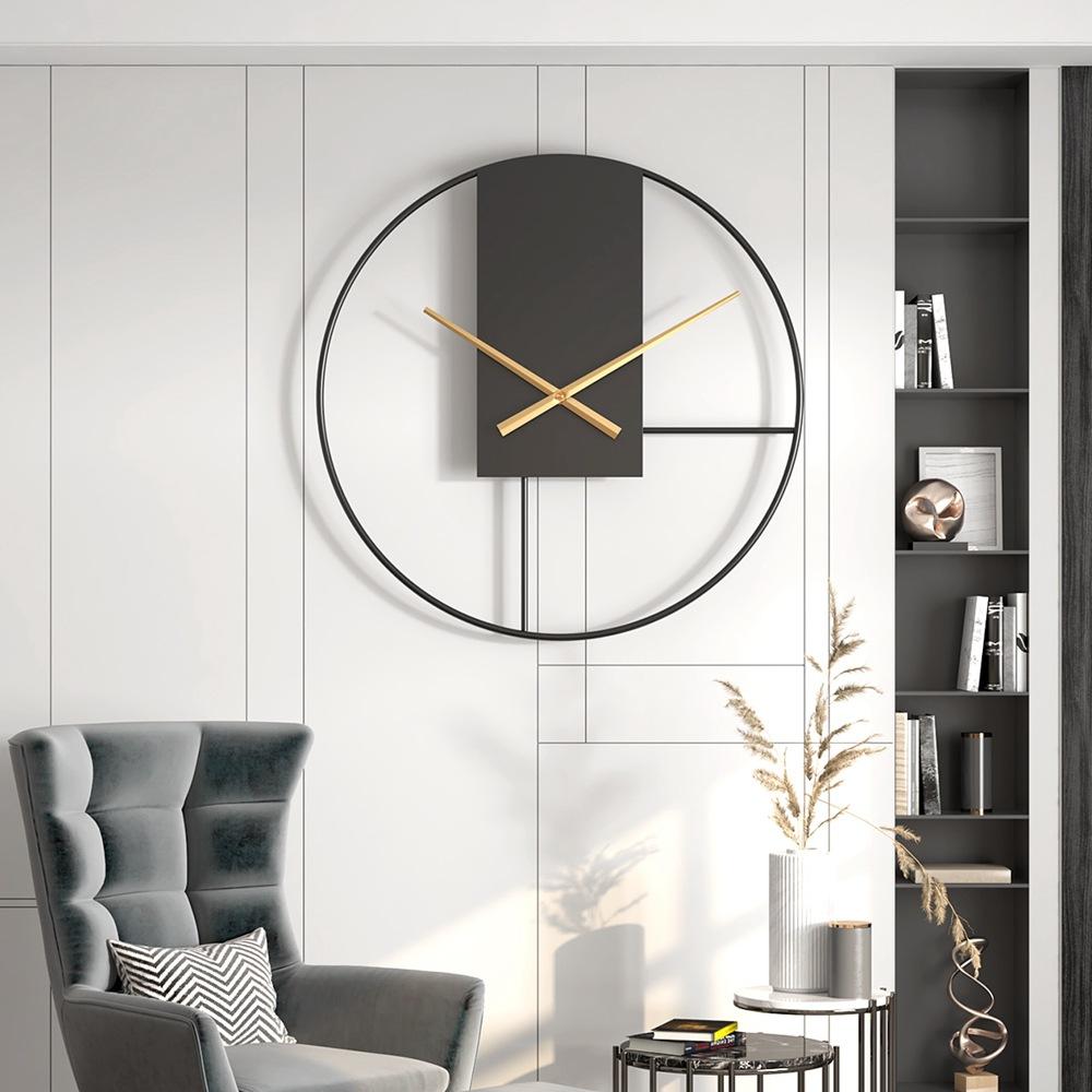 The Nordic Creative Clock, Wall Clock That Occupy the Home Sitting Room Adornment