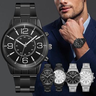 Men's Watch Fashion Casual Watch Quartz Watch Steel Band Watch Wrist Watch Minimalist Quartz Watch