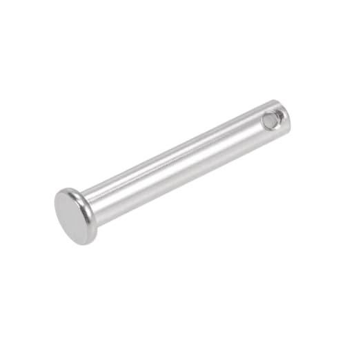 uxcell Single Hole Clevis Pin, Slip Hook Lifter Pin - 8mm x 50mm, Flat Head, 304 Stainless Steel