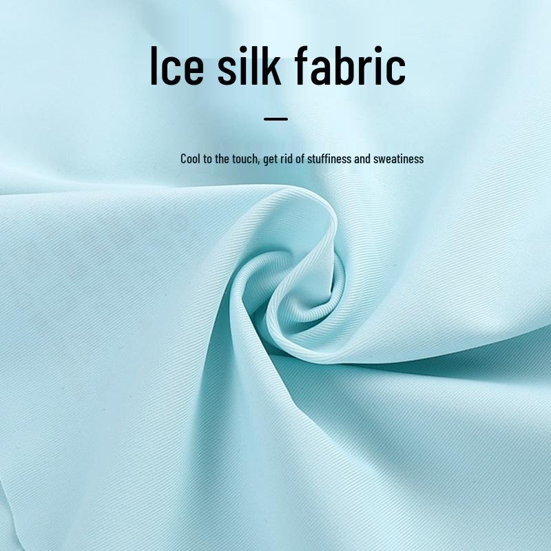Comfortable Plus Size Wireless Seamless Ice Silk Sports Bra with Beautiful Back Design