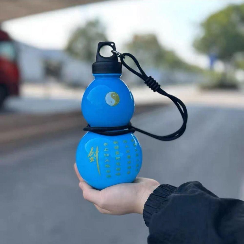 Chinese Style Gourd Water Bottle 800ML Kettle Creative Drink Bottle Sport