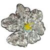 Embroidery Fabric Flower Patch Sequined Applique For Easy Application On Various Textiles Craft Costume Garment Decors