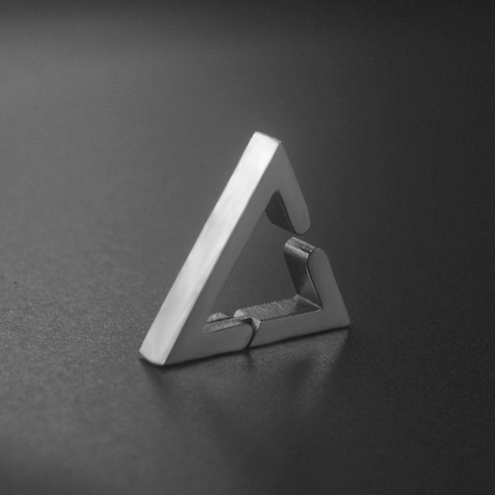 Fake Ear Jewelry Punk For Men No Pierced Clip On Earrings Triangle Women Ear Clip Korean Ear Cuff