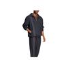 adidas Mode Seersucker Firebird Trainingsjacke Schwarz Herren Streetwear JC7416