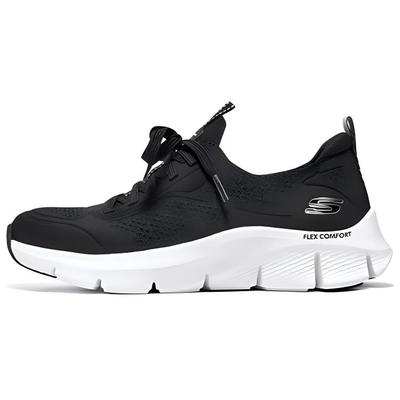 Go Series Bequeme Stoßdämpfende Langlebige Niedrige Freizeitschuhe Damen Sneaker Schwarz 149887-BKW