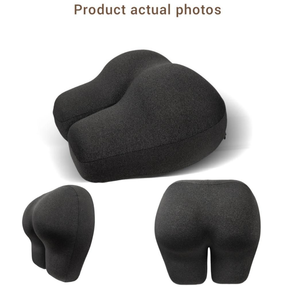 Creative Hip-Shaped Bolster Pillow Multifunctional for Side Back Stomach Sleepers Comfortable Pillow for Lying Down