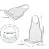 2 PCS Laundry Detergent Universal White Organizer Soap Dish Accessories Drip Collector Cup Holder Fabric Softener Rack Spill