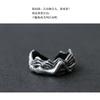 Adjustable Open Ring Couples Vintage Geometric Design Plated Romantic Matching Rings Men Women