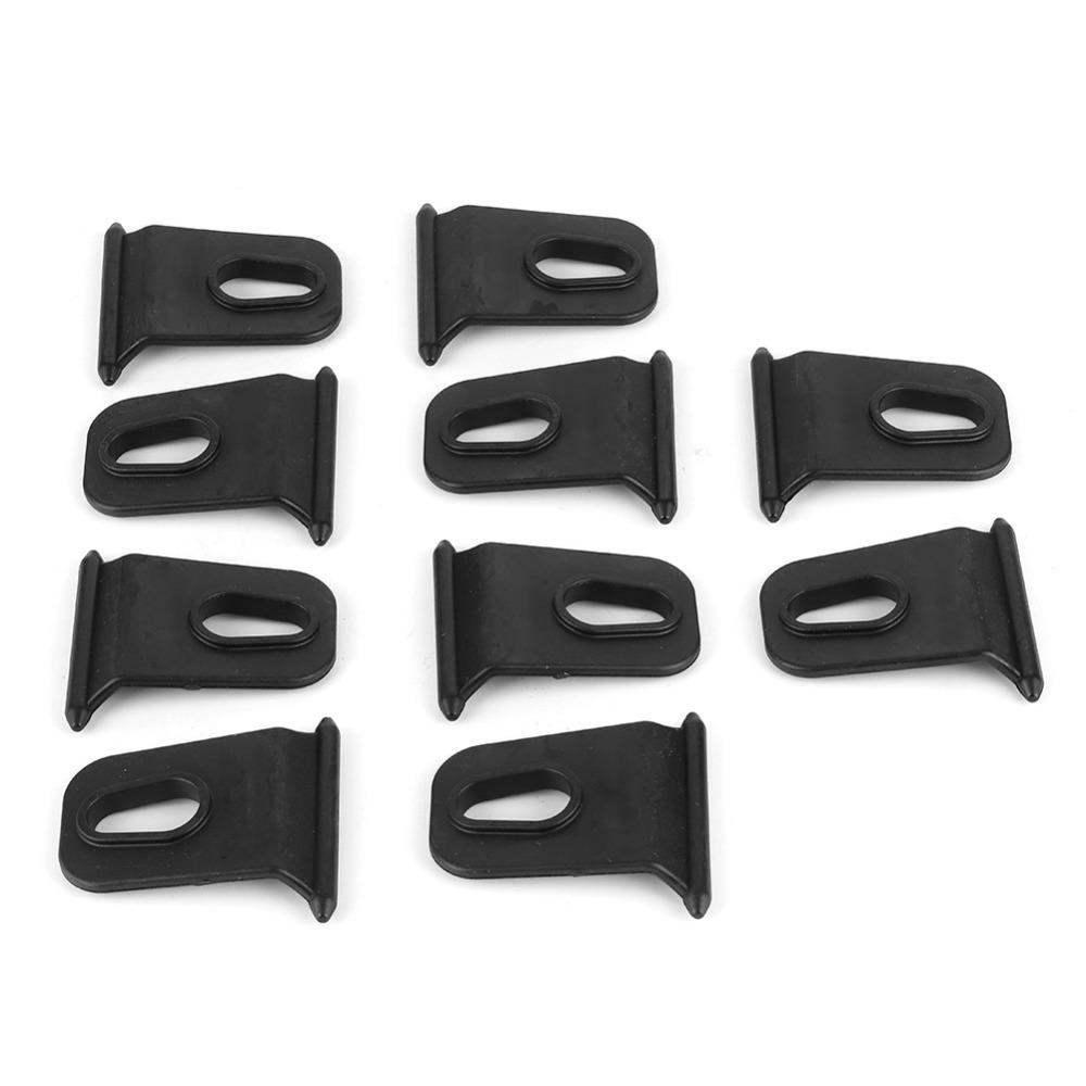 10PCS Hanger Hook RV Awning Hooks Black Clothes Hanger Organizer Awning Hooks  Indoor Decor