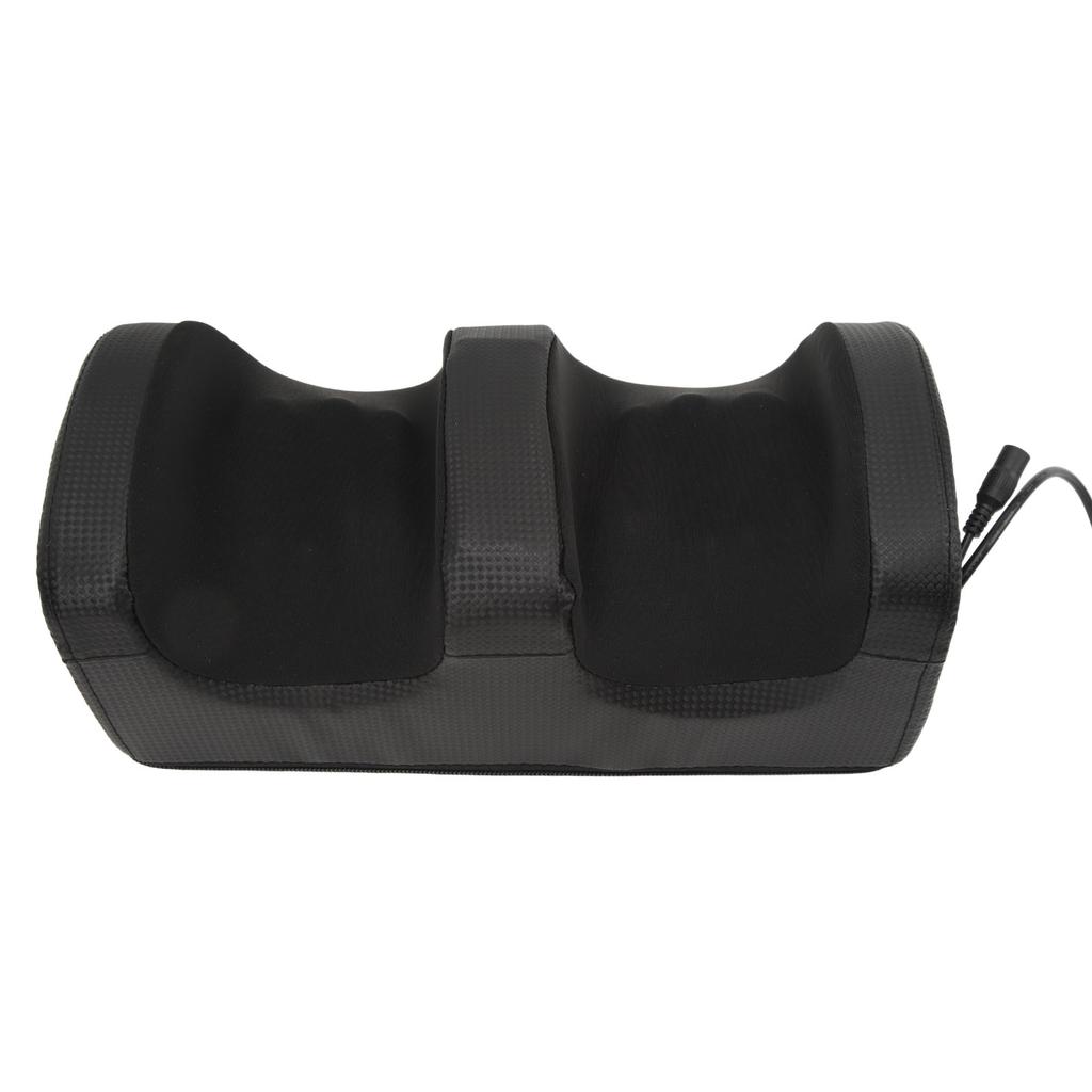 Electric Foot Massager Heating Kneading Roller Hot Compression Foot Massager Muscle Relaxation Black