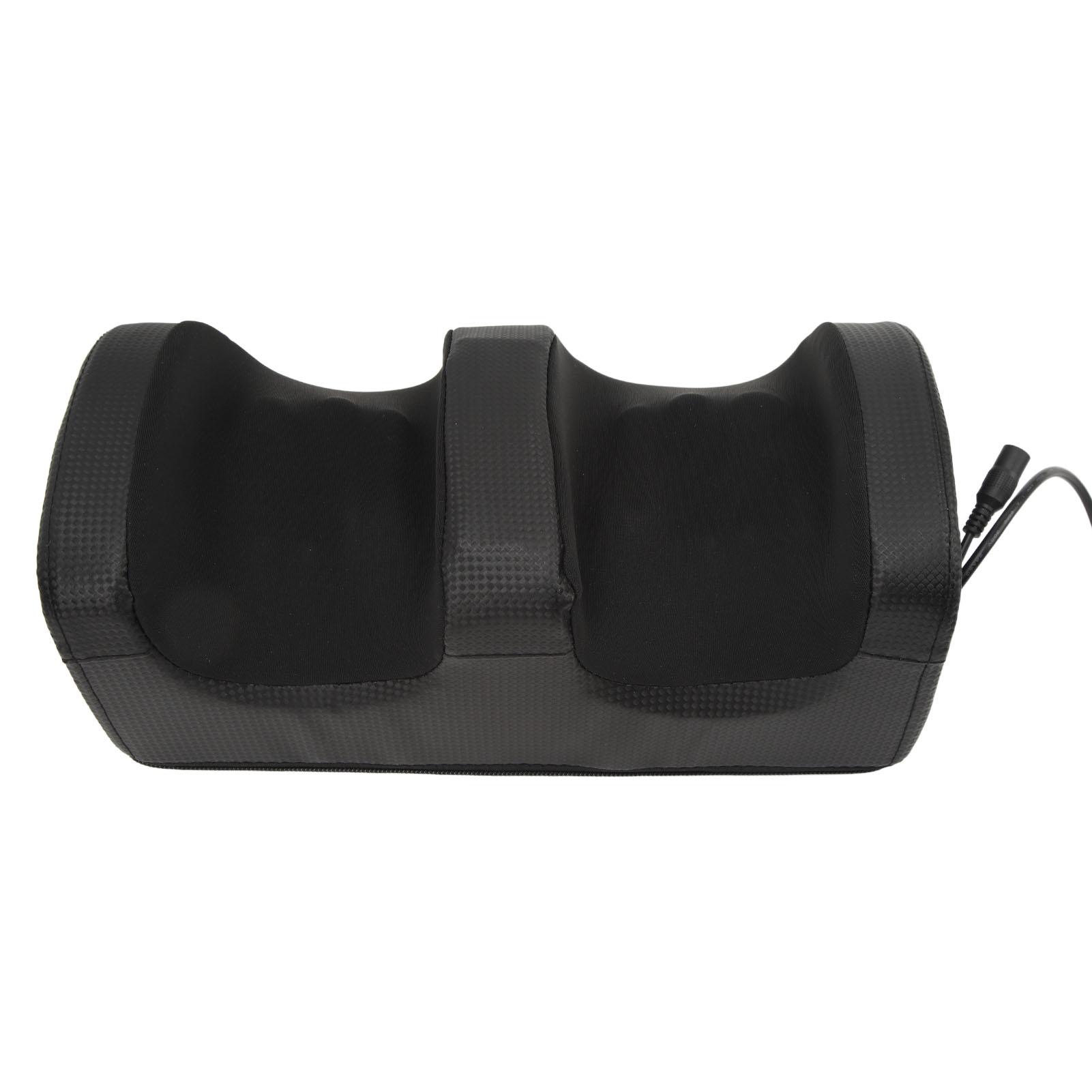 

Электрический массажер для ног с подогревом, разминающий ролик, горячий компрессионный массажер для ног, расслабление мышц, черный US PLUG