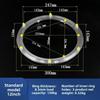 Rotating Bearing Turntable Heavy Duty Ball Bearing Bearing Plate Base Aluminum Rust Resistant Table Turntable Kitchen Hardware