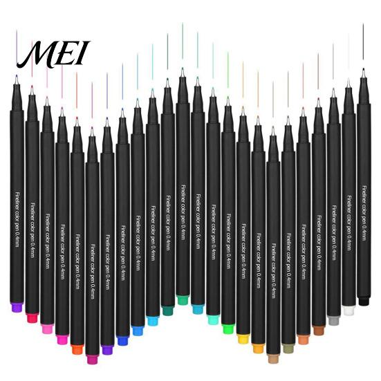 Precision Fineliner Pens Fine Point Pen, 0.4mm Ultra-fine Needle Tip, Waterproof Quick-drying Ink Multi Color Set Drawing Set, for Professional