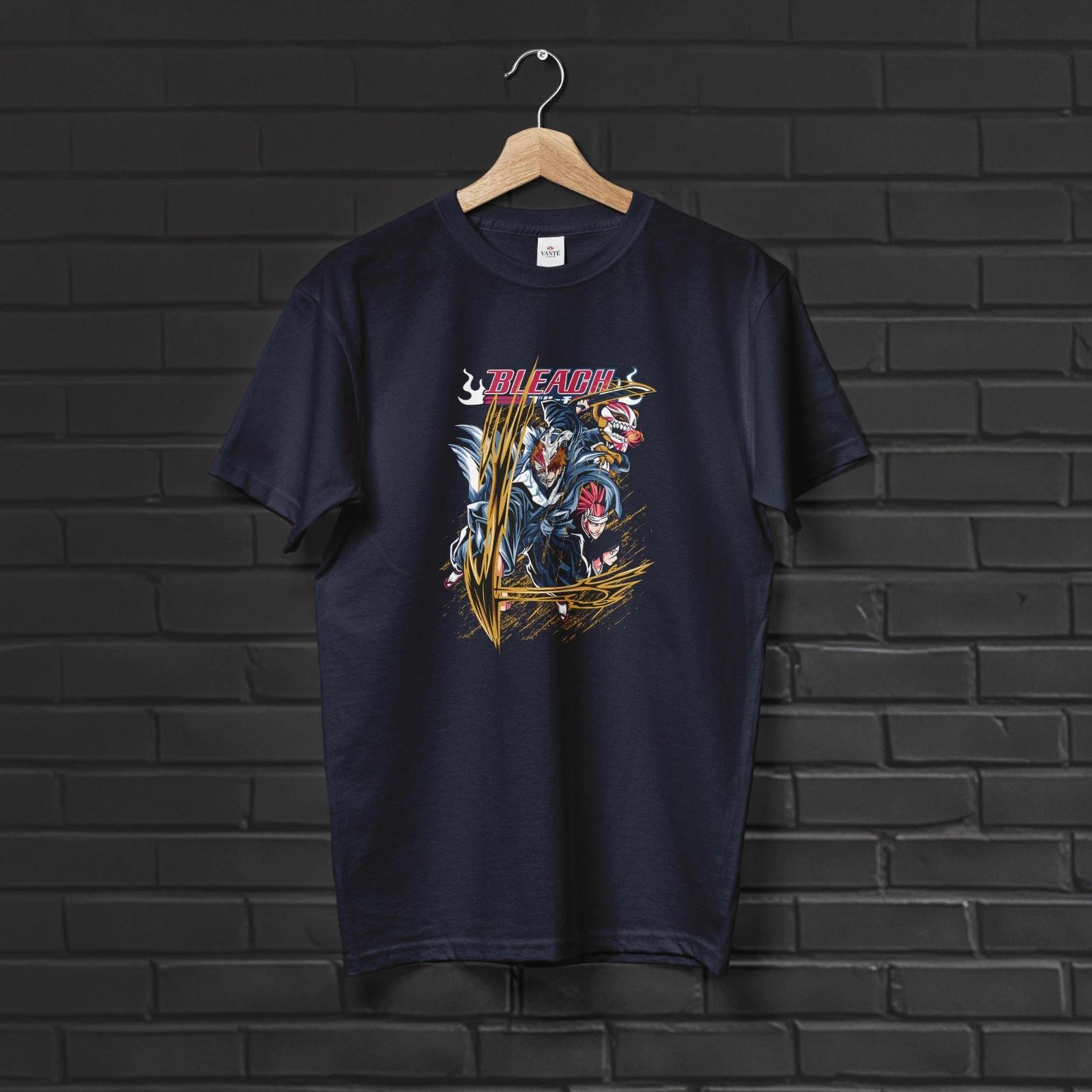 Футболка Ичиго Куросаки Маска Пустого Банкай Васто Лорд Аниме Манга 3XL