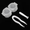 Contact Lens Box Contact Lens Soak Storage Container with Mirror Tweezer Stick Remover Tool