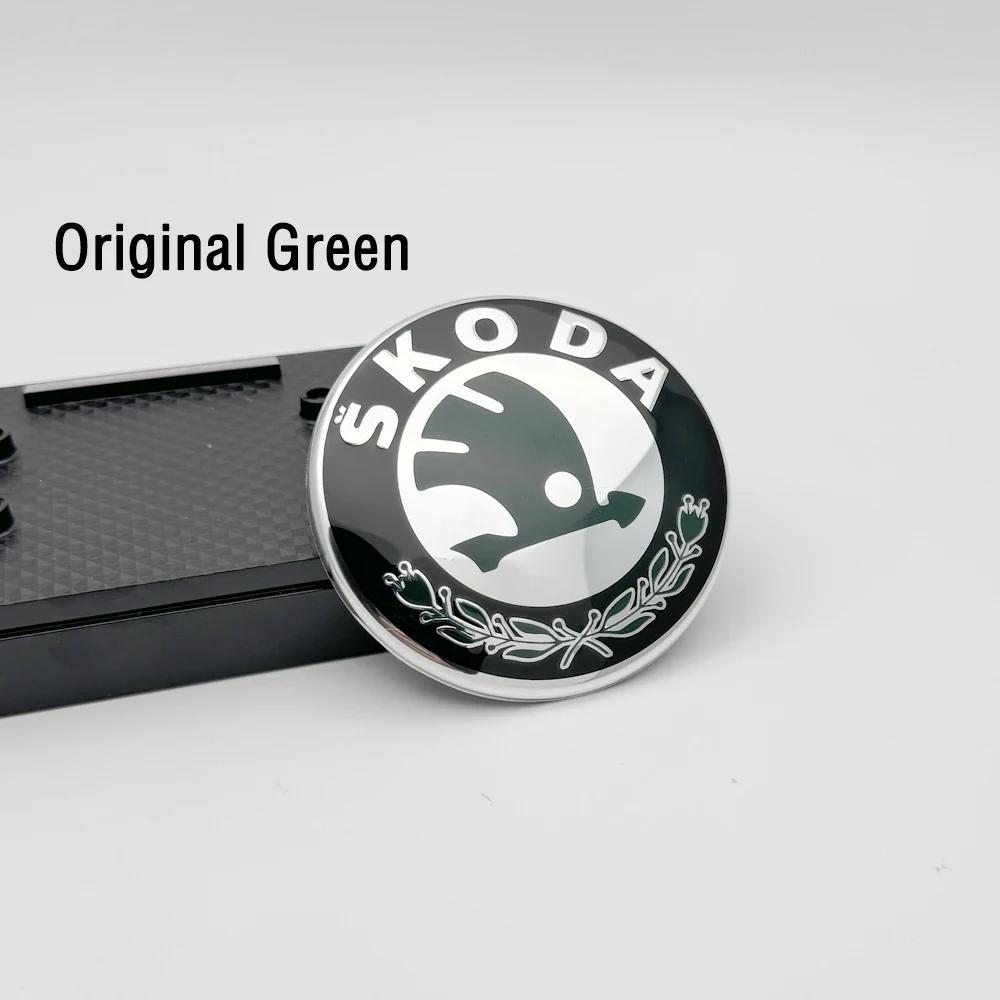 

2025 Гаряча 3D ABS 80/90 мм Наклейка-логотип на передню решітку та багажник автомобіля Для Skoda Octavia 2 3 A5 A7 Kodiaq Fabia Rapid 3 Karoq Superb VRS Ac 1pcs 90mm