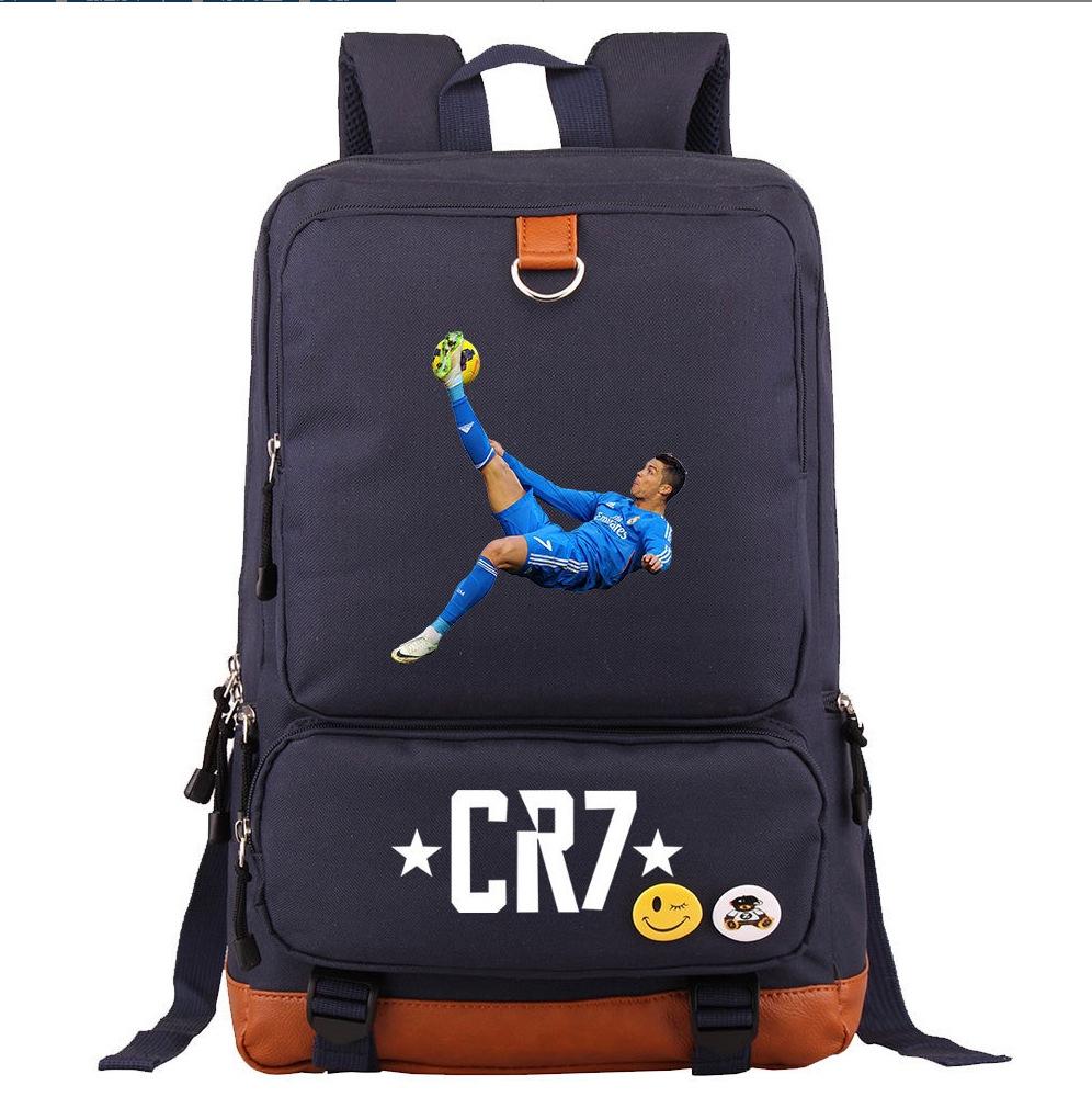 Animation Cartoon Printing Student Schoolbag Large Capacity Computer Bag Men'S And Women'S Backpack
