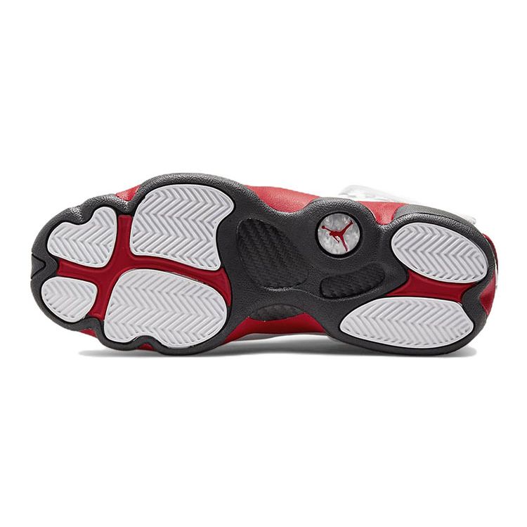Sneakers Bambino Air Jordan 6 Rings GS Chicago Bianco Rosso Universitario Nero 323419-126
