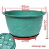 Durable Plastic Cylindrical Planter