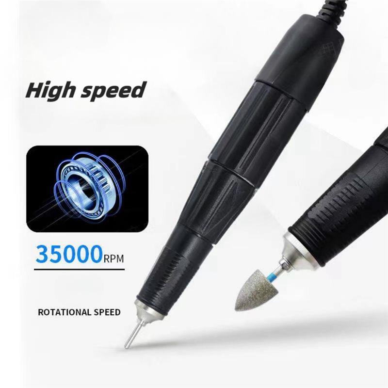 65W STRONG 204 90 Dental Manicure Machine STRONG 102L Polish Jewelry Handle Electric Nail Drill Goldsmith Engraver Sanding Device