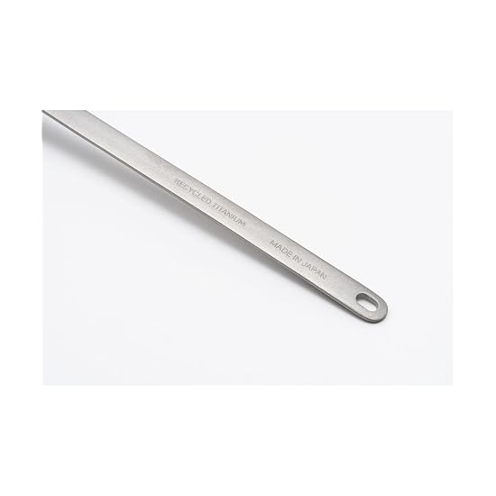 Snow Peak Recycled Titanium Spork Long SCT-014RE Spoon Cutlery Lightweight Titanium Camping Outdoor