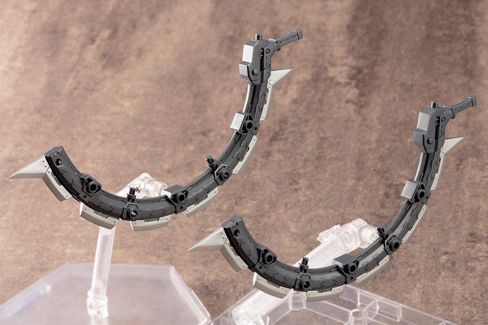 Kotobukiya M.S.G Modeling Support Goods Heavy Weapon Unit 13 Grind Circle, Total Length Approximately 130mm, Non-Scale Plastic Model