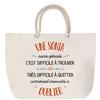 Beach Bag with Rope Handle A Sonia Also Great Birthday Christmas Gift | Large Transport Bag &; Sport
