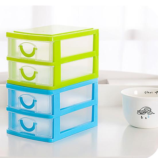 Scatola di immagazzinaggio Multifunzionale Cassetto antipolvere Tipo Multistrato Organizzatore da scrivania cosmetico per gioielli per la casa