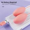 10 Frequency Double Vagina Balls Vibrator USB Silent Strong Shake In Front And Back For Foreplay Adult Fun Female Masturbation