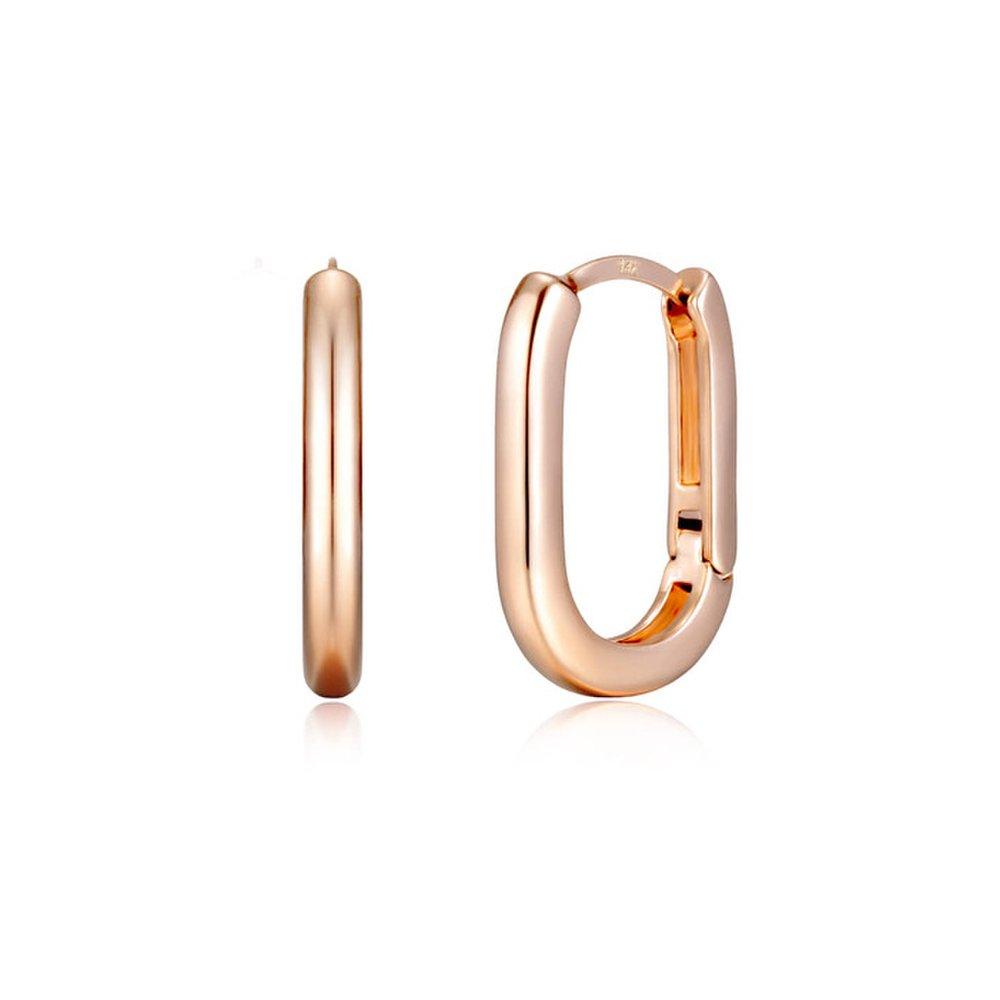 14K Smale u Ring Øredobber (Gullnål) Elgpee488