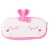 Korean Style Cartoon Plush Pencil Case & Coin Purse for Students