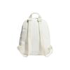 Adidas Versatile Casual Striped Mini Backpack Women Backpacks White KT0856