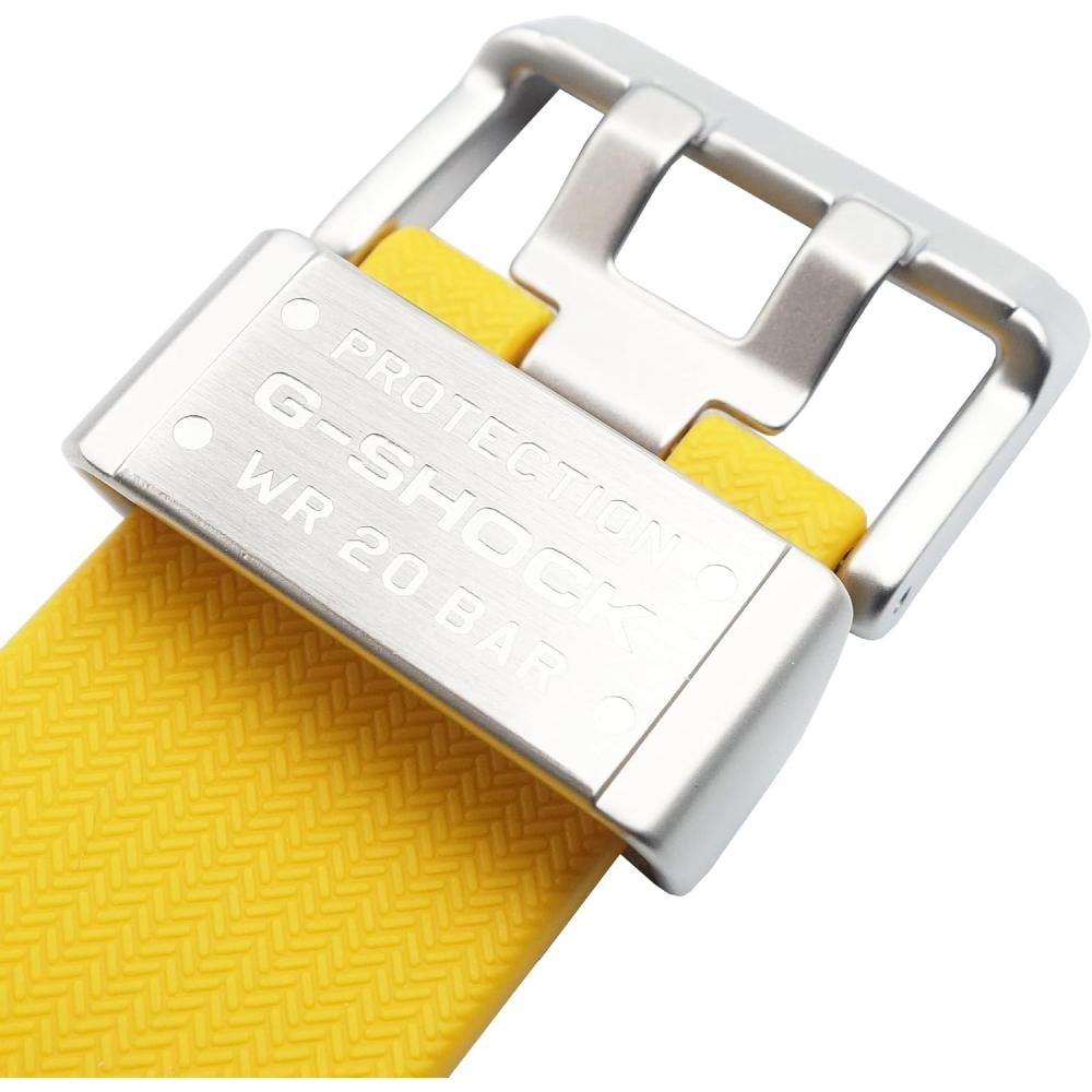 Casio Gwg 1000 Yellow Strap Genuine Band Replacement Watch