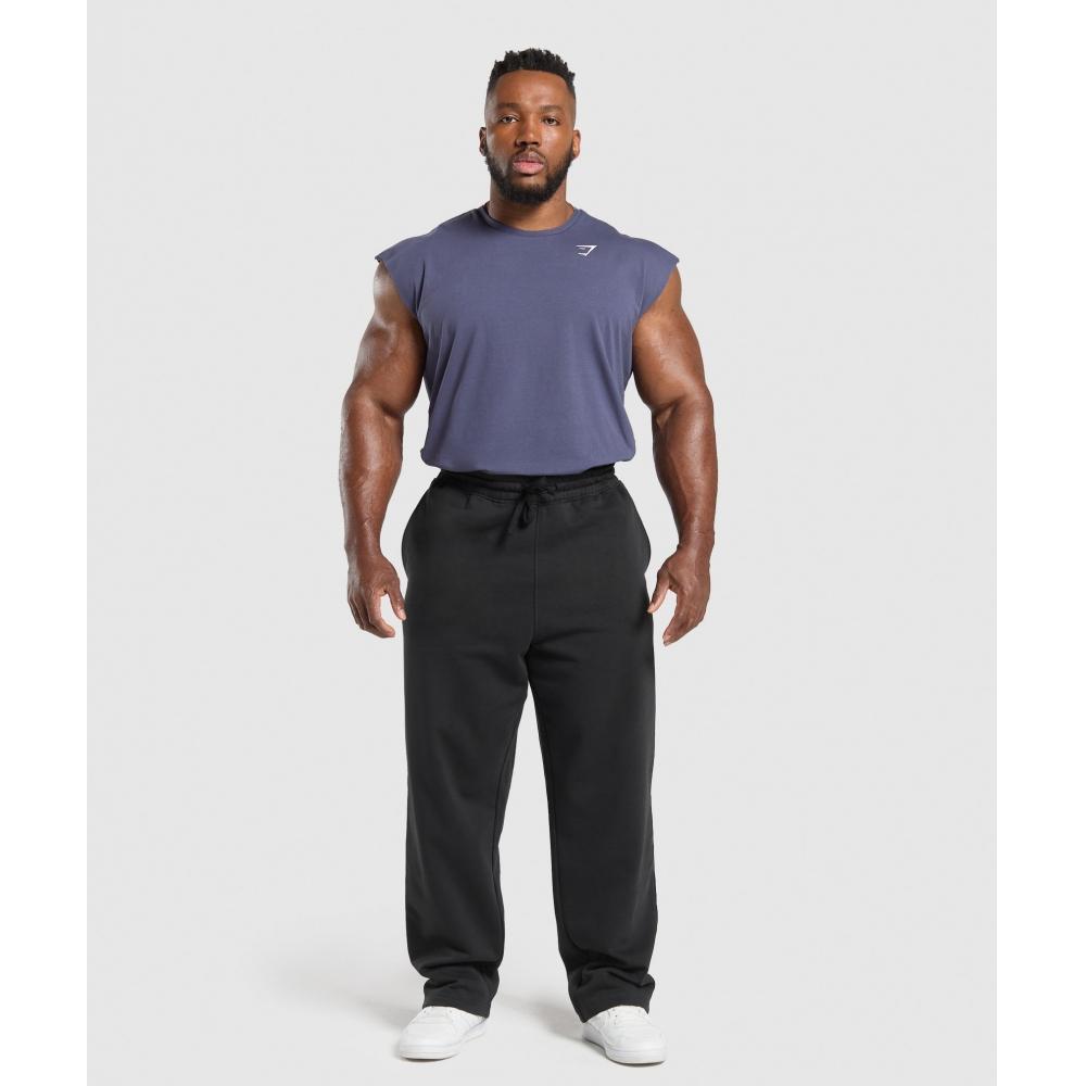 Gymshark Critical Cut Off Tank Weighted Purple A1a2s Pb7p