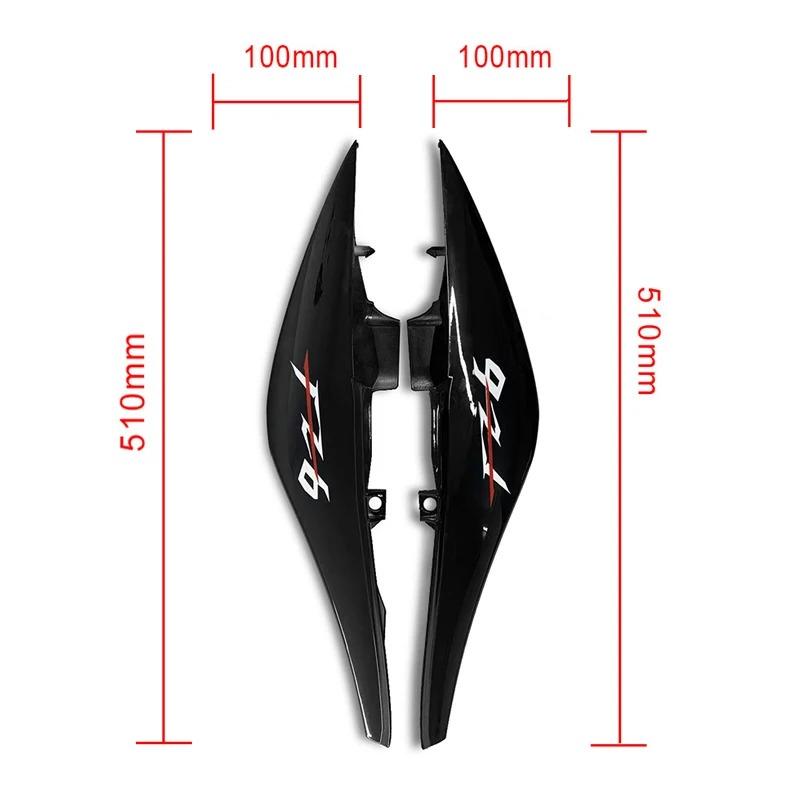 Rear Side Panel Fairing For YAMAHA FZ6 FZ6 N 2007 2008 2009 Motorcycle Accessories Seat Carbon Look Naked Rear Cowl