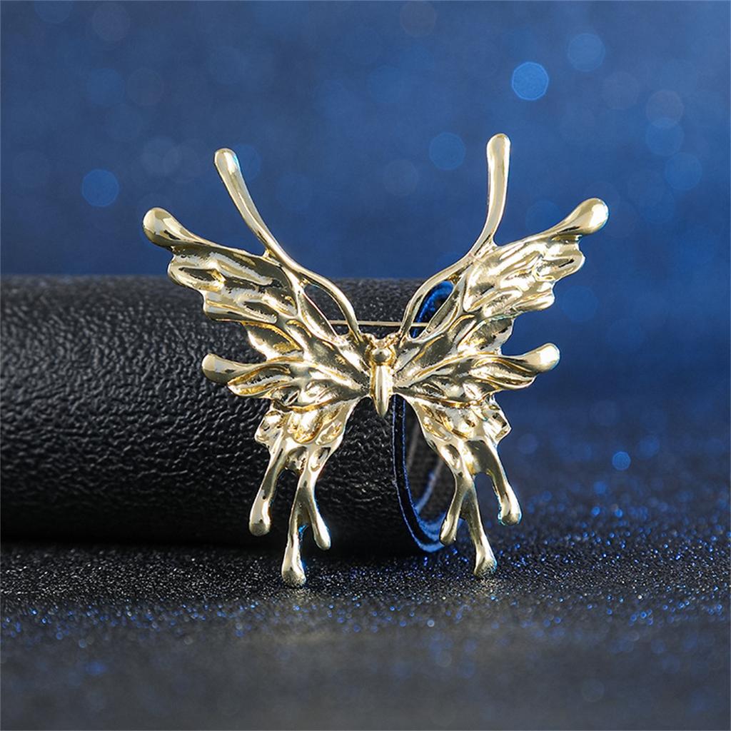 1Pc Unique Trendy Butterfly Brooch Elegant Romantic Animal Pin Elegant Charm Jewelry Accessories Party Birthday Gift Souvenir