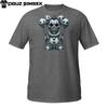 Evil Clown T-Shirt | Creepy Grinning Jester with Balloons | Horror Circus Tee