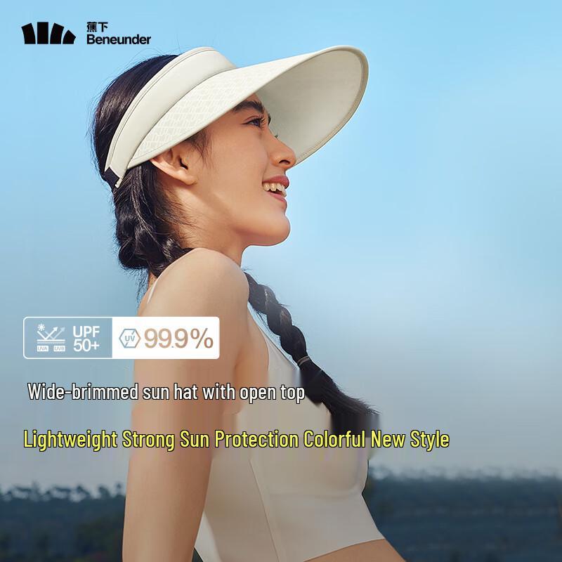 Beneunder Women's UV Protection Visor Sun Hat UL56924