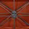 Double Roof Garden Umbrella In Terracotta 400 X 300 Cm