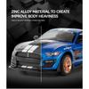 1/24 Ford Mustang GT Alloy Model with Sound & Light Features Premium Gift Box Packaging Ideal for Display, Collecting, or Gift Giving