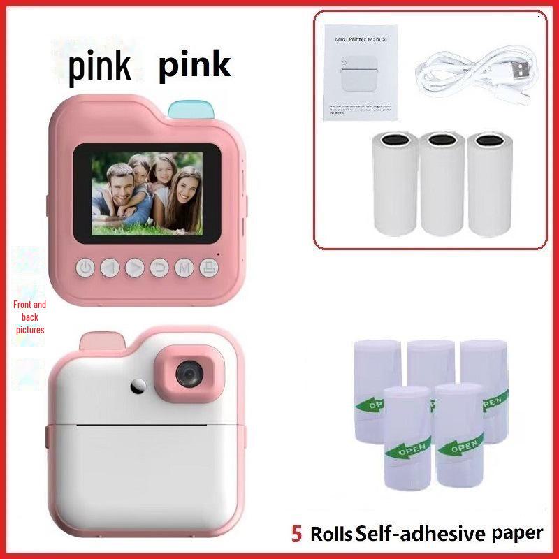 Q5 Mini Impressora Polaroid Transfronteiriça e Câmera Digital para Crianças - Impressão de Fotos em Alta Definição.