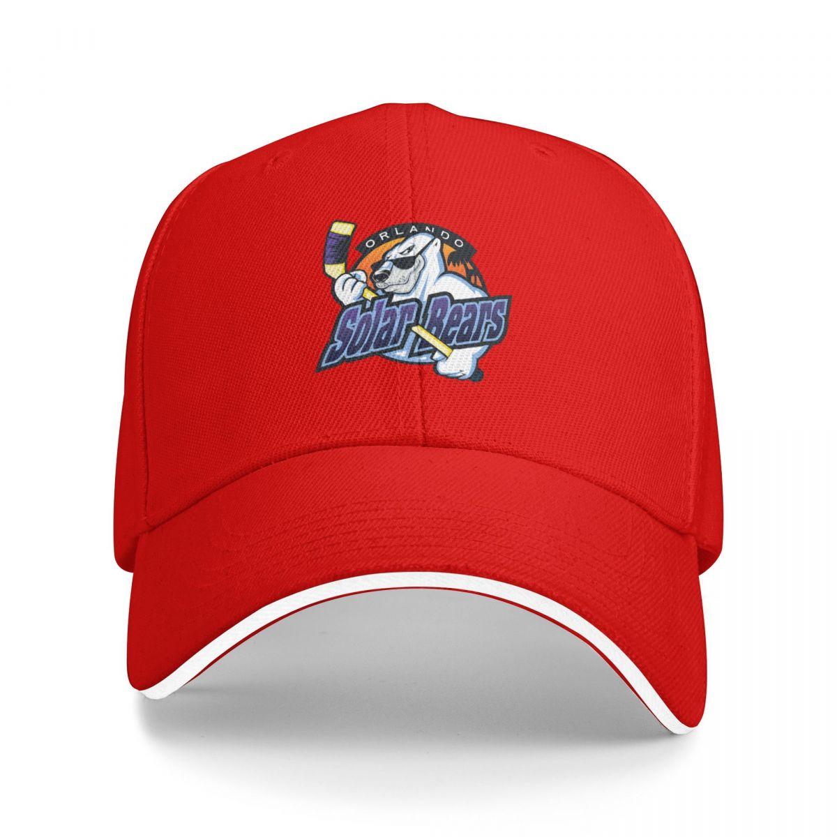 DEFUNCTS ORLANDOS SOLAR BEARS TShirt Baseball Cap Winter hat Unique hats tea Hat Fishing cap Sun Hats For Women Unisexs