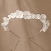 Fascia da Acconciatura Fata Corona Bianca Fascia per Capelli Moda Tiara Nuziale Sposa Matrimonio