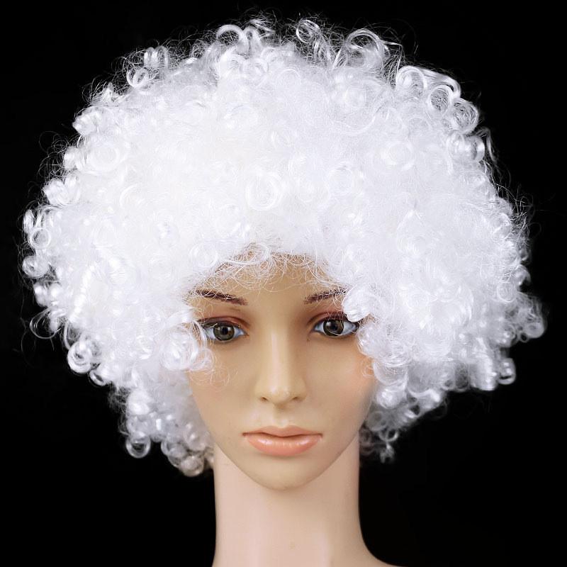 Joker Wig With Colorful Explosion Hair For Childrens Festival Costume Accessory
