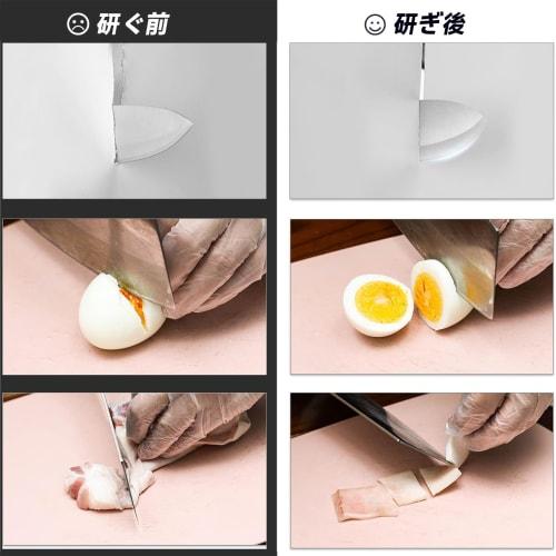 Double-sided Sharpening Whetstone Set for Kitchen Knives, Medium Sharpening Stone with Fixed Angle Holder, #5000/#10000 for Home Use, Perfect for Fini