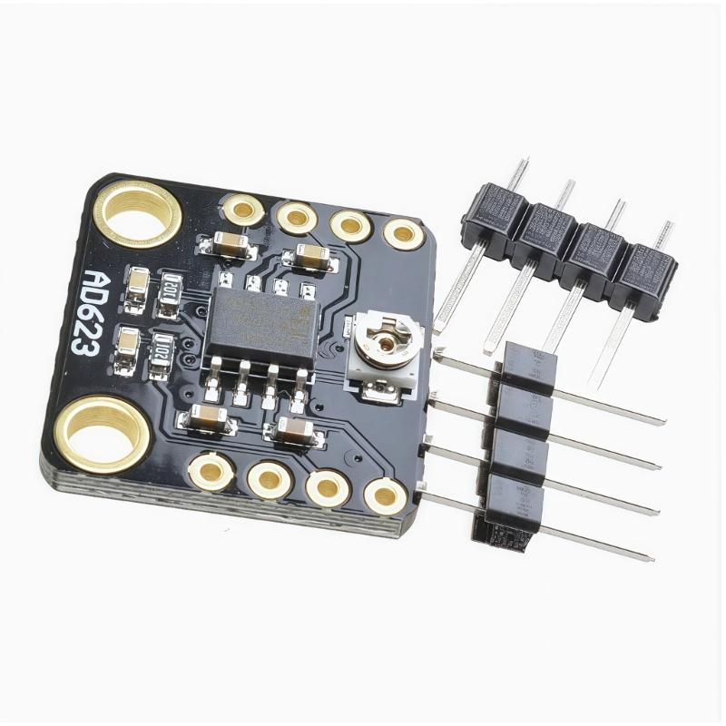 Adjustable Gains Electric Amplifiers Module Single Power Supply Accuracy Signal Amplification for Sensors Data Acquisition