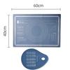 Bakeware Table Mats Pad Sheet, Kitchen Cooking Grill Gadgets, Pizza Cake Dough Maker, Kneading Dough Mat, Silicone Baking Mat