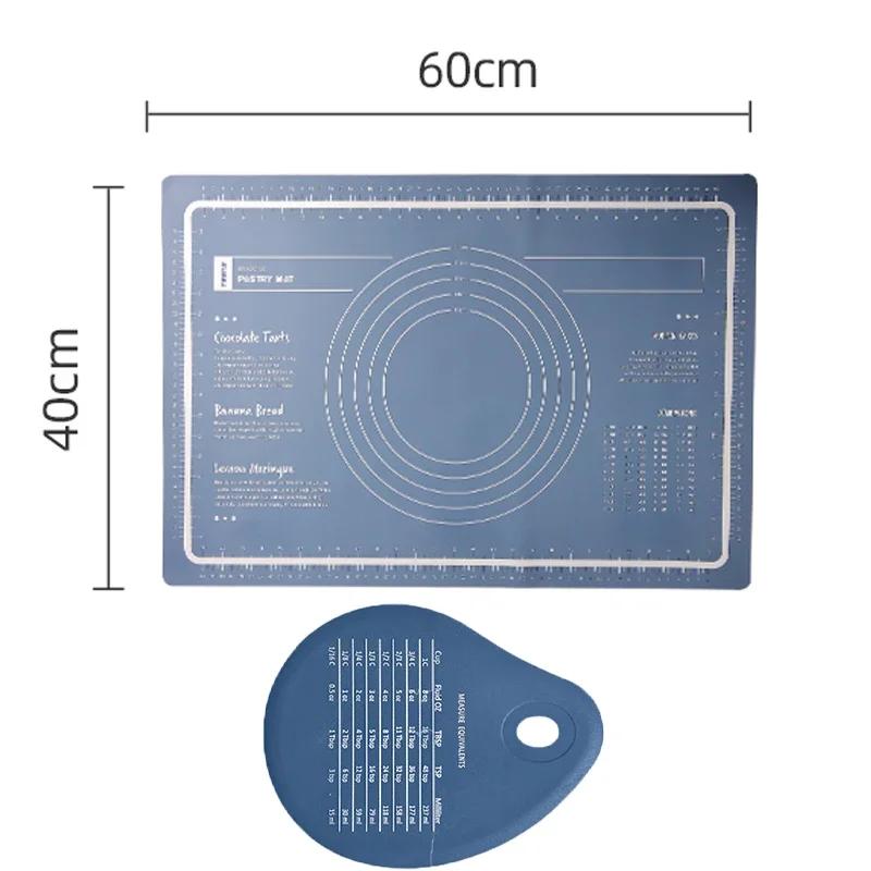 Bakeware Table Mats Pad Sheet, Kitchen Cooking Grill Gadgets, Pizza Cake Dough Maker, Kneading Dough Mat, Silicone Baking Mat