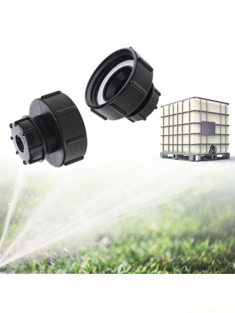 QX2E IBC-adapter S100x8 för att reducera x 6 Grovgängat lock Ändlock